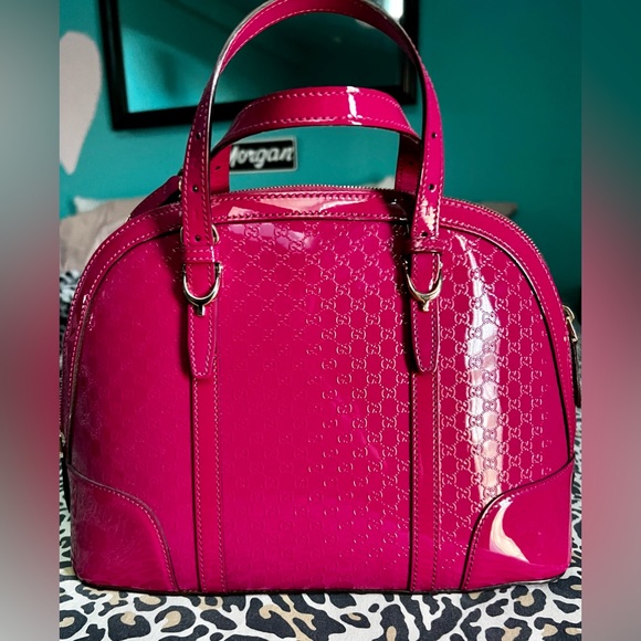 Gucci Microguccissima Bag Hot Pink HTF Gorgeous pls read description 🩷 - Picture 9 of 13